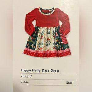Happy Holly Daze dress